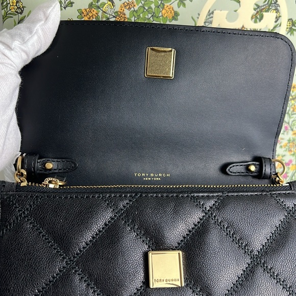 NWT Tory Burch Black Willa wallet on Chain - Picture 13 of 13